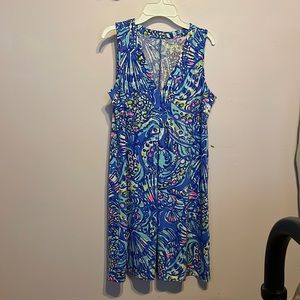 Lilly Pulitzer blue shift dress